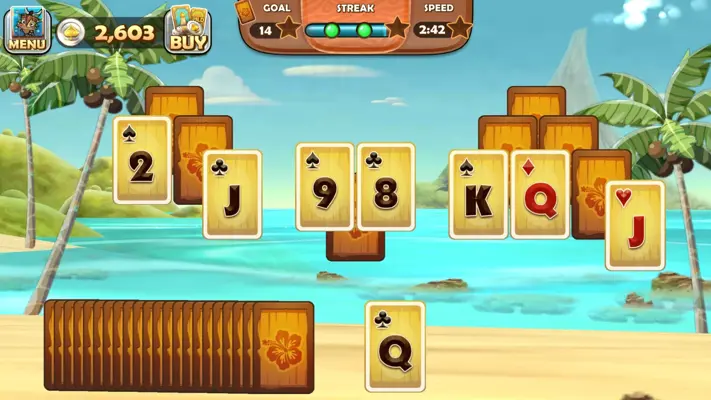 Solitaire TriPeaks android App screenshot 3