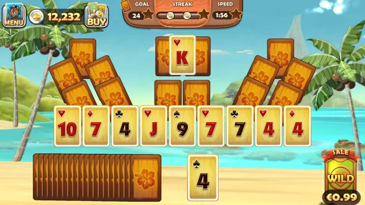 Solitaire TriPeaks android App screenshot 6