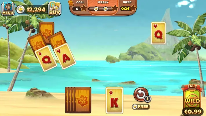 Solitaire TriPeaks android App screenshot 7